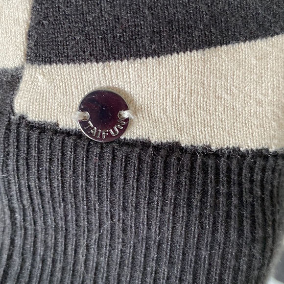 Taifun top nautical stripes in Black/Beige Size L - Picture 3 of 14